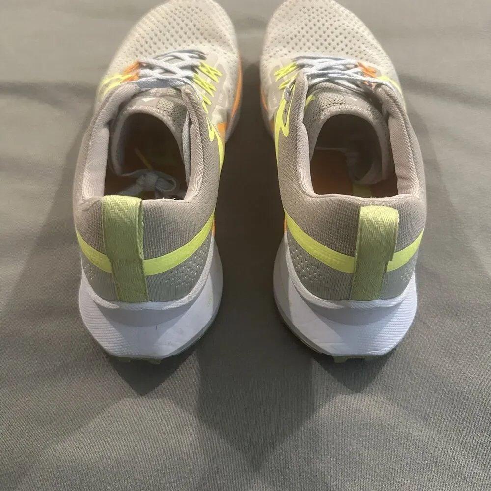 Nike React Pegasus Trail 4 Sneakers Light Iron Ore Volt Hiking Run DJ6158-002
